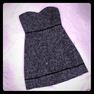 Like new Kimchi Blue tweed strapless dress